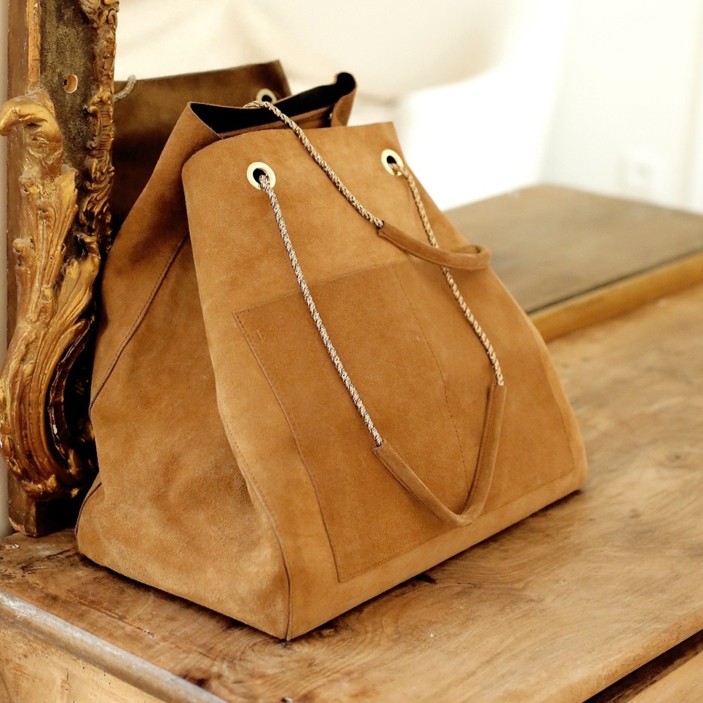 Sezane Gaby chain tote